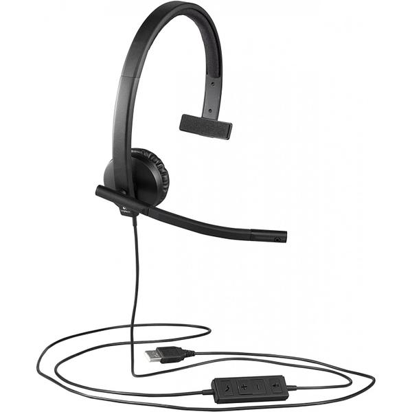 Imagem de Headset Logitech H570e Mono Usb Vc - 981-000570