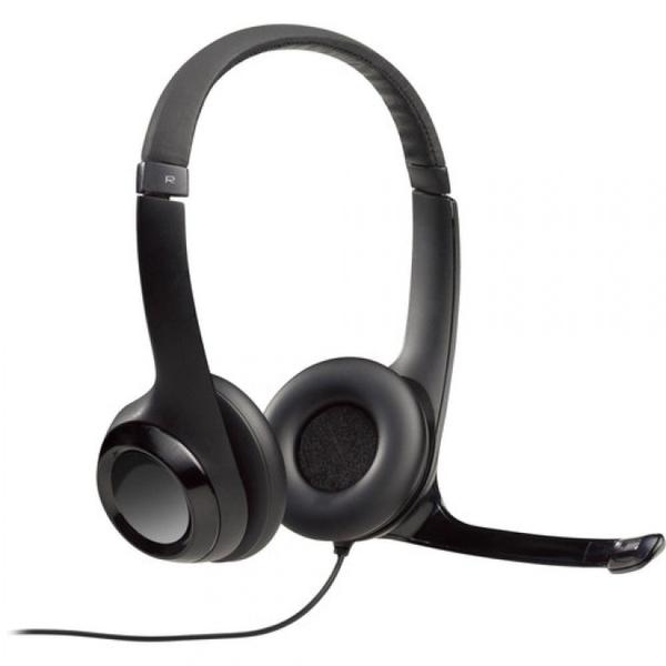 Imagem de Headset logitech s h390 usb - preto 981-000014