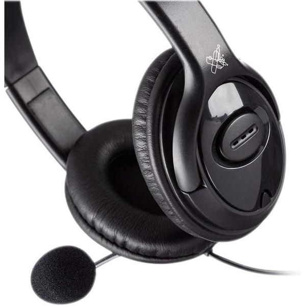 Imagem de Headset MaxPrint Basic, USB 2.0, Preto - 6013322