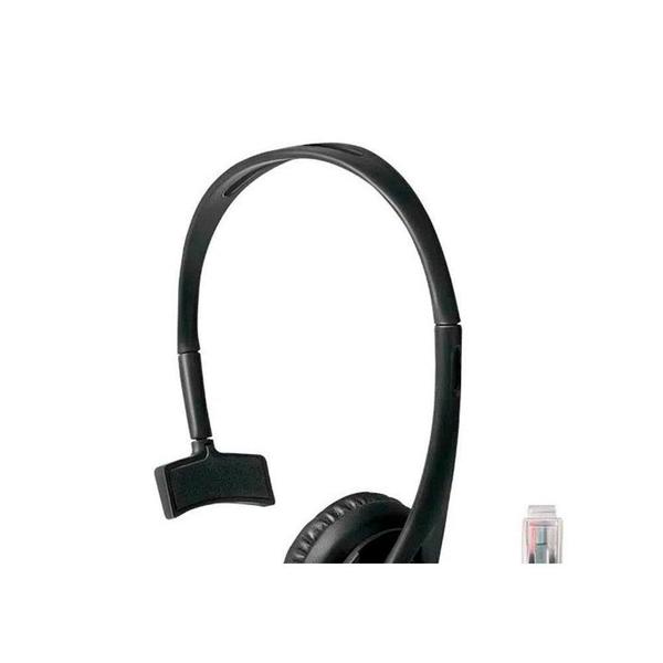 Imagem de Headset Multilaser Profissional Para Telefone Com Conector Rj09 - Ph251