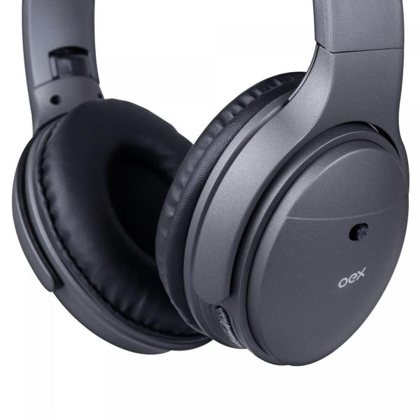 Imagem de Headset Oex Hs312 Bluetooth Posh Cinza