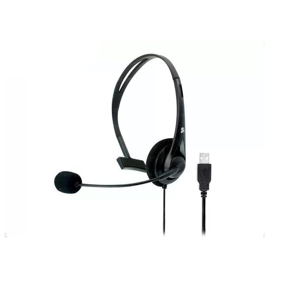 Imagem de Headset Office Para Telefone E Computador Com Microfone Usb,  5+ - 015-0101