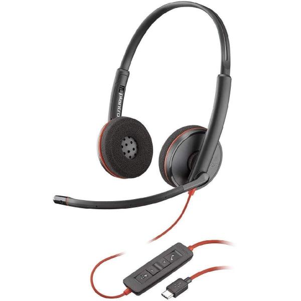 Imagem de Headset Plantronics Blackwire C3220 Duo - Usb C 209749-101