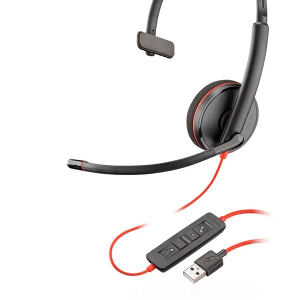 Imagem de Headset POLY Blackwire C3210 Mono USB-A 80S01A6-E