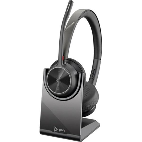 Imagem de Headset Poly Voyager 4320 Duo Usb-A Bluetooth C/Base Carreg