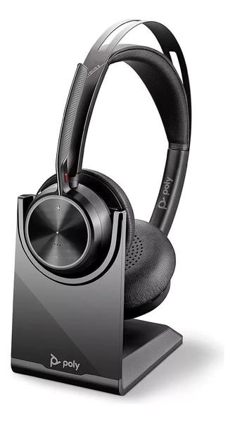 Imagem de Headset Poly Voyager Focus 2 Usb-C Bluetooth Base Msteams