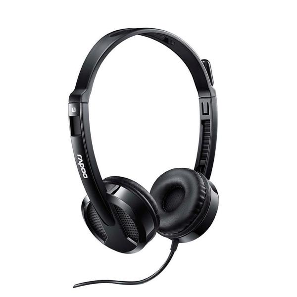 Imagem de Headset Rapoo 3.5MM Preto H100 - RA019