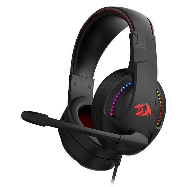 Imagem de Headset Redragon Cronus RGB 40 mm USB e P3 Preto - H211-RGB