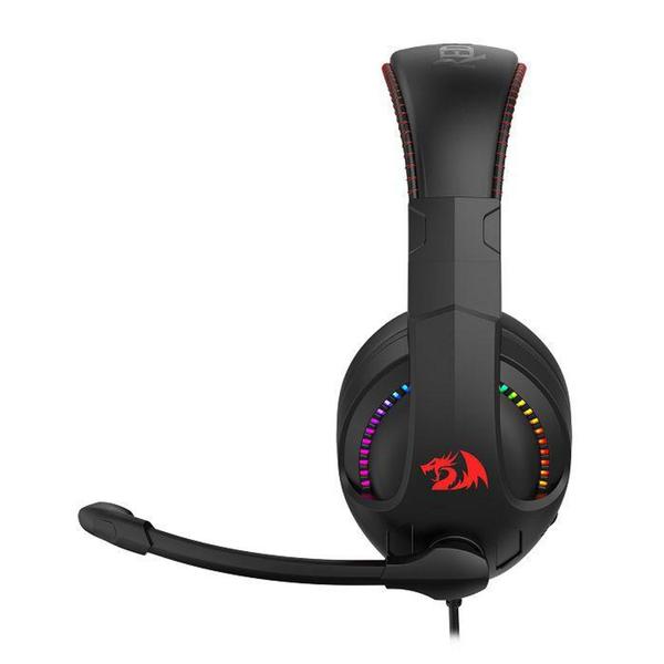 Imagem de Headset Redragon Cronus RGB 40 mm USB e P3 Preto - H211-RGB