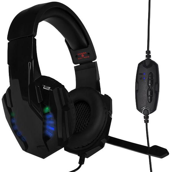 Imagem de Headset Satellite GH-402 com USB-C para PC/Smartphone e Tablet - Preto