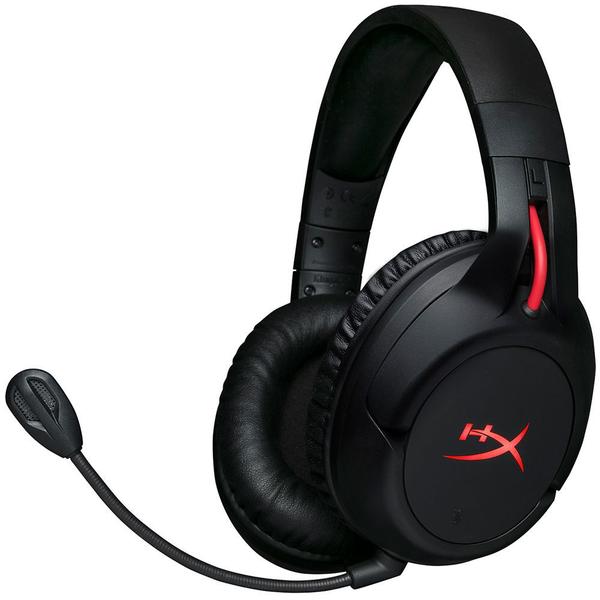 Imagem de Headset Sem Fio Gamer HyperX Cloud Flight Drivers 50mm, LED, Múltiplas Plataformas - HX-HSCF-BK/AM