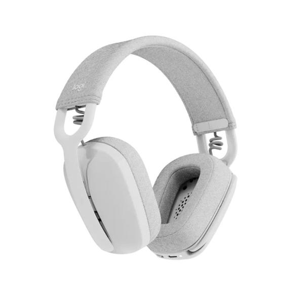 Imagem de Headset Sem Fio Logitech Zone Vibe 100 Bluetooth Branco - 981-001218