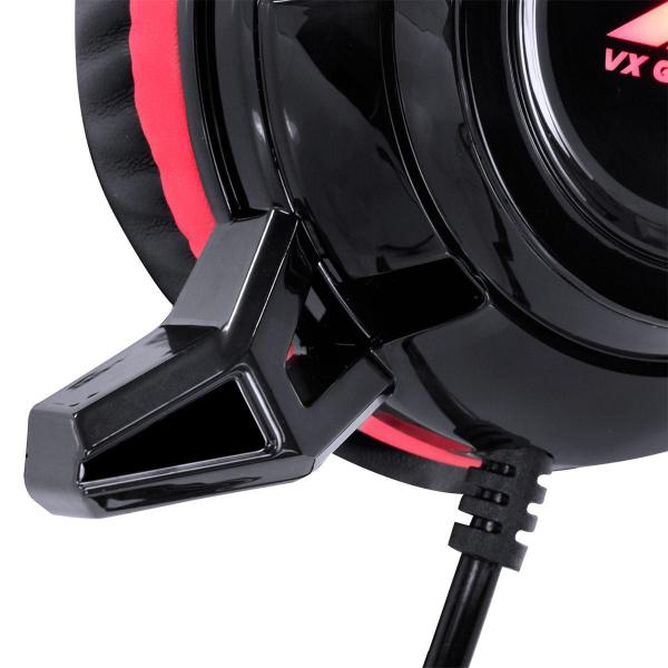 Imagem de Headset Vx Gaming Taranis V2 P2 Com Microfone - Preto E Ver