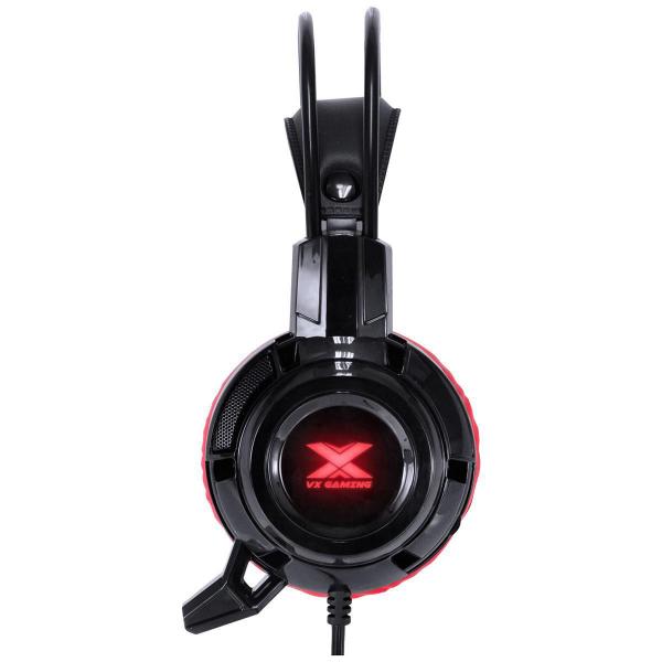 Imagem de Headset Vx Gaming Taranis V2 P2 Com Microfone - Preto E Ver