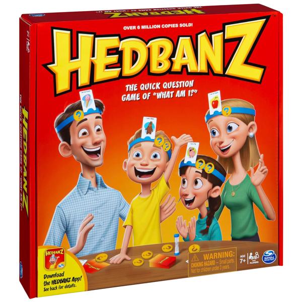 Imagem de Hedbanz, Jogo de Adivinhação familiar de perguntas rápidas para crianças e adultos (edição pode variar)