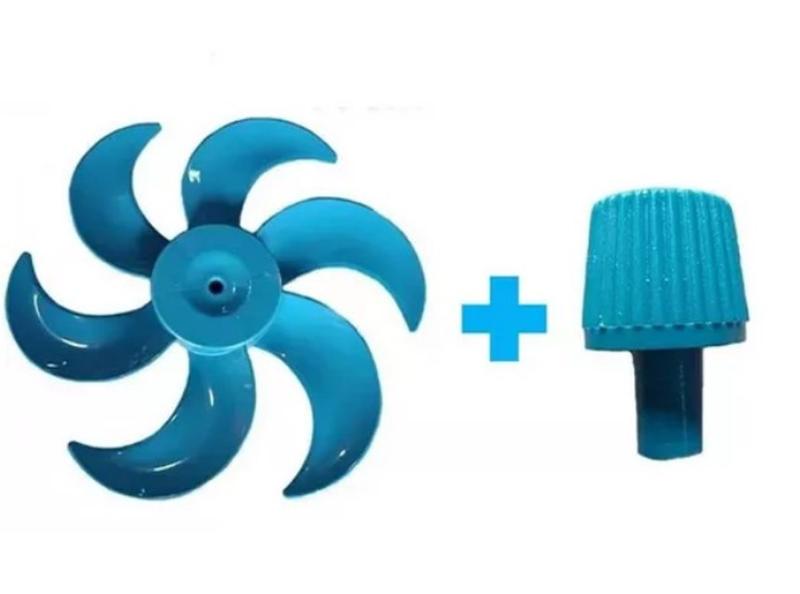 Imagem de Hélice C/ Trava Ventilador Cadence 40cm 6 Pás Azul Original