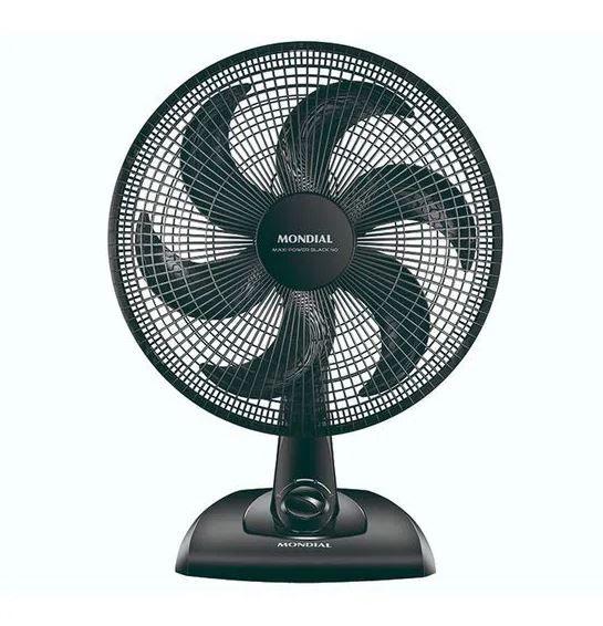 Imagem de Hélice compatível p/ Ventilador Mondial Nv-45 Nv-75 Nv-06 Vt40 Vt41 Vt42 Vt43 Nvt42 Nv41 Nv61 V71 40cm Preta