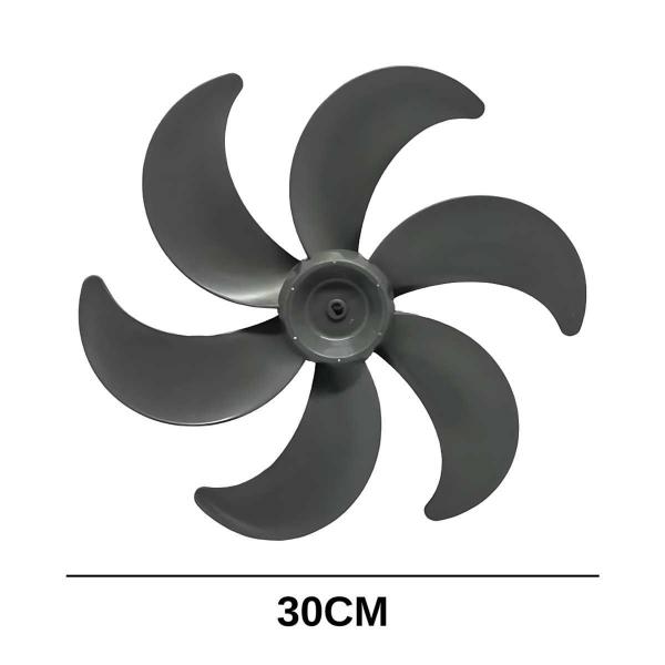 Imagem de Hélice de Ventilador P45 Vent B30 6 Pás 30cm - Cinza Escuro