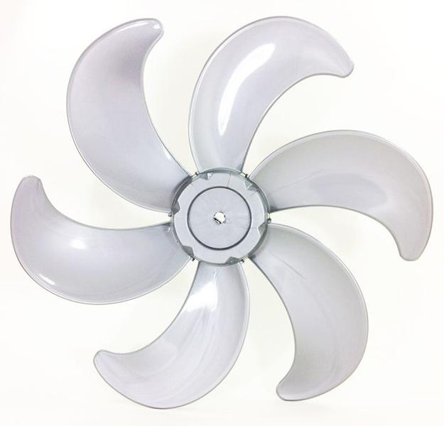 Imagem de Helice P/ Ventilador Philco / Britania 30cm 6 Pás Lisa Prata