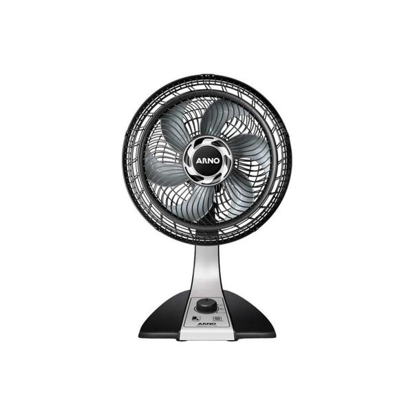 Imagem de Hélice Para Ventilador Arno Turbo Silencio 30cm 6 Pás Cinza