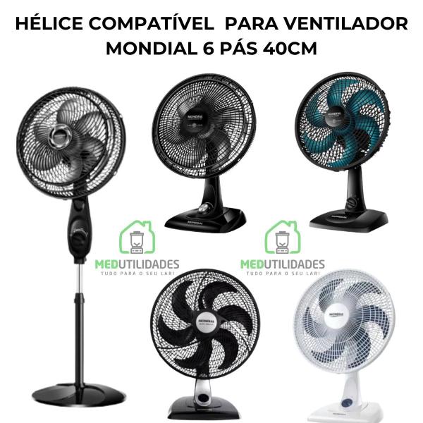 Imagem de Hélice para Ventilador Mondial 40cm - 6 Pás 