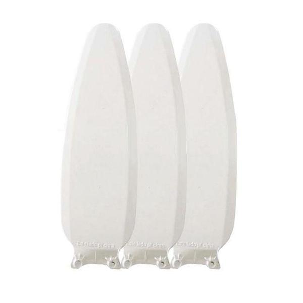 Hélice Para Ventilador Ventisol Wind Branca Kit 3 Un Imagem de Hélice Para Ventilador Ventisol Wind Branca Kit 3 Un