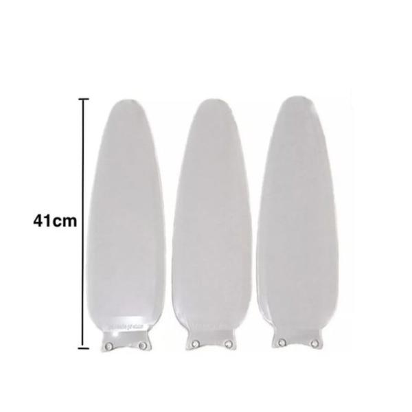 Hélice Para Ventilador Ventisol Wind Branca Kit 3 Un Imagem de Hélice Para Ventilador Ventisol Wind Branca Kit 3 Un