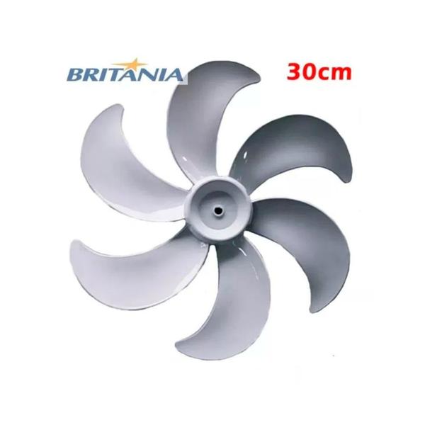 Imagem de Hélice Ventilador Britânia B30 Turbo 30cm 6 Pás Cinza