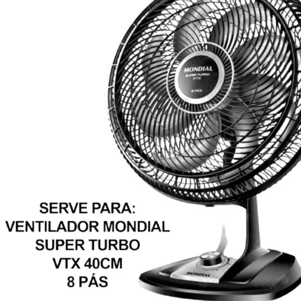 Imagem de Hélice Ventilador Mondial Super Turbo VTX 40cm 8 Pás