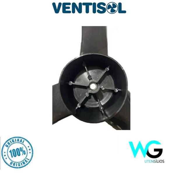 Imagem de Helice Ventilador Ventisol Coluna 50cm 3 Pás Preta Original