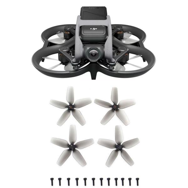 Imagem de Hélices DJI Avata - Cinza  Fácil Instalação  2 Pares