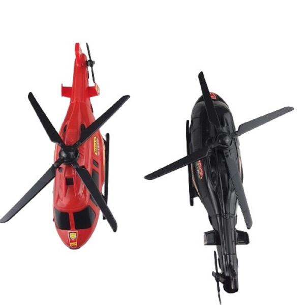 Imagem de Helicóptero Brinquedo conhecendo profissões 1 pç didatico 