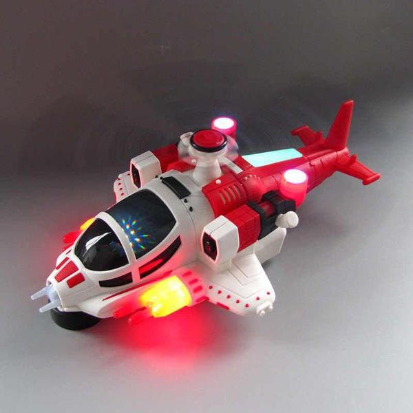 Imagem de Helicóptero Com Som e Luz Movimentos de Transformers Bate e Volta