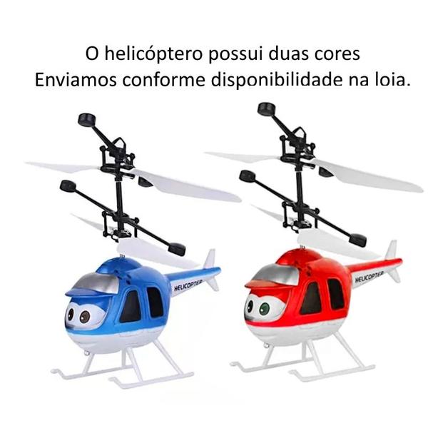 Imagem de Helicóptero de Controle Remoto com Sensor de Gravidade Voa Alto Brinquedo Meninos