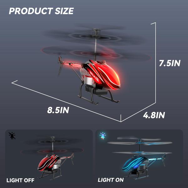 Imagem de Helicóptero RC BUSSGO para crianças com baterias Flight 2 de 30 minutos