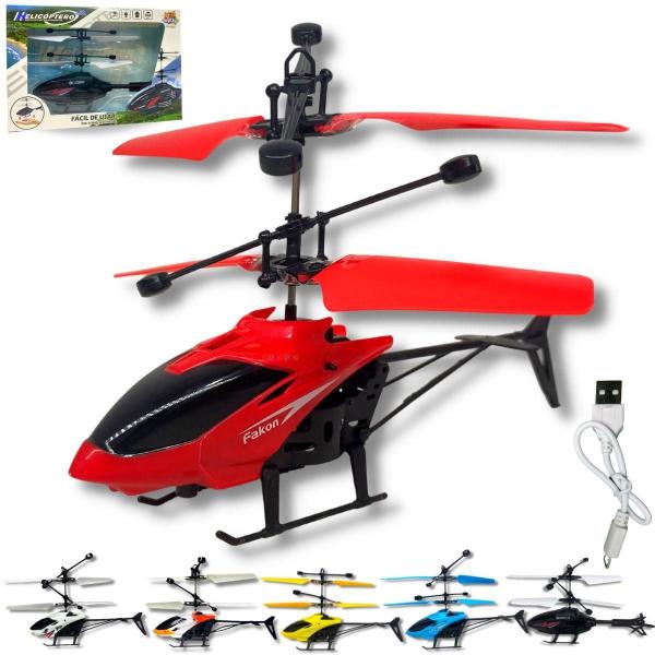 Helicóptero Recarregável - Mini Drone Sensor - Europio Imagem de Helicóptero Recarregável - Mini Drone Sensor