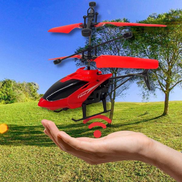 Helicóptero Recarregável - Mini Drone Sensor - Europio Imagem de Helicóptero Recarregável - Mini Drone Sensor