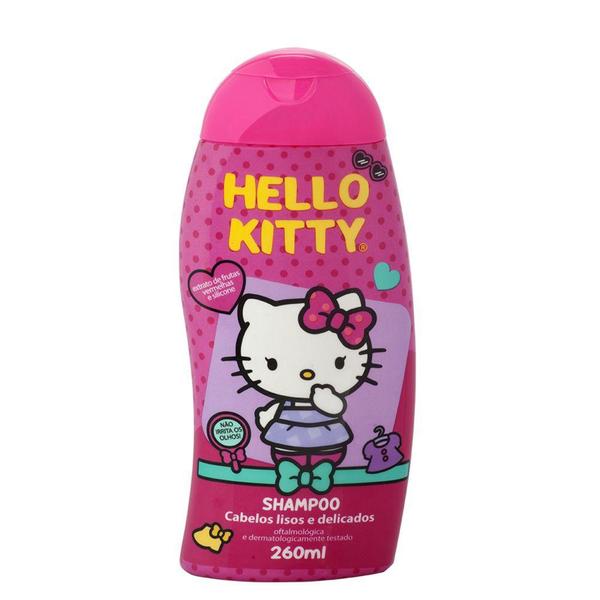 Imagem de Hello Kitty Combo Shampoo e Condicionador Cabelos Lisos e Delicados (2x260ml) - Cia. Da Natureza