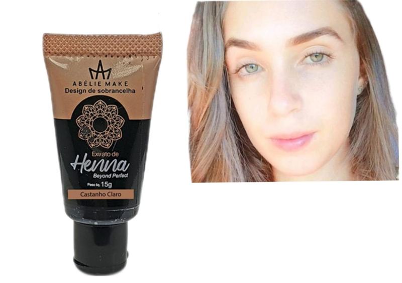 Henna Já Vem Pronta Para Uso Designer Sobrancelha 15g - Tinta e