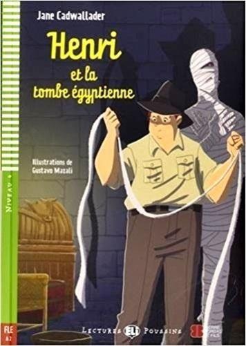 Imagem de Henri et la tombe egyptienne - hub lectures poussins - niveau 4 - livre avec cd audio