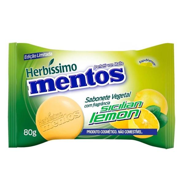 Imagem de Herbissimo sabonete em barra mentos sicilian lemon com 80g