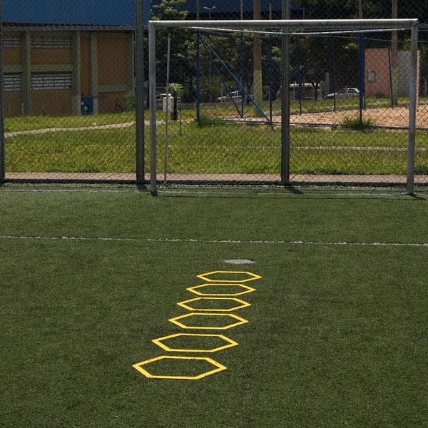 Hexagonal Argola de Agilidade Treino Futebol - Natural Fitness Imagem de Hexagonal Argola de Agilidade Treino Futebol