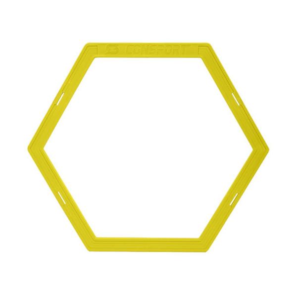 Hexagonal Argola de Agilidade Treino Futebol - Natural Fitness Imagem de Hexagonal Argola de Agilidade Treino Futebol