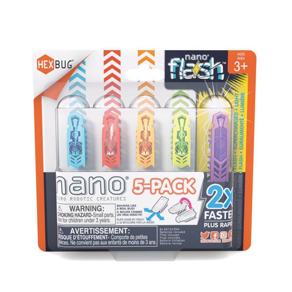 Imagem de Hexbug  - Pack com 5 Nanos Brinquedo Sensorial Mini Robô