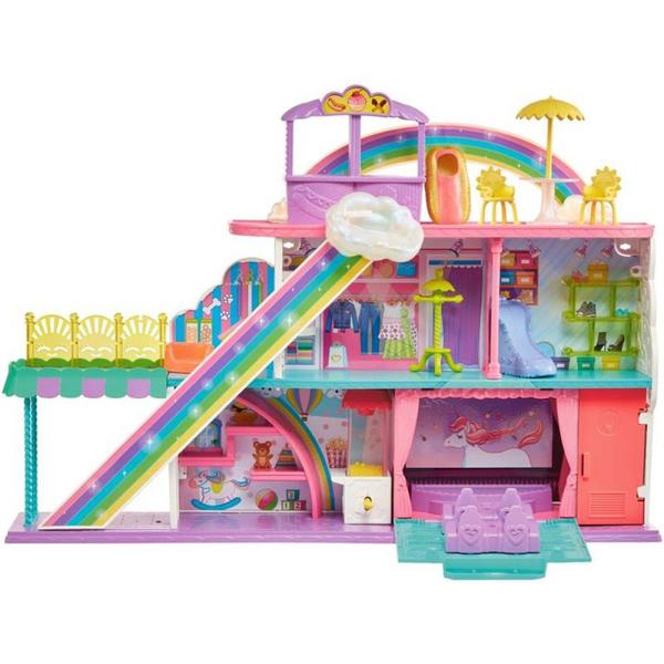 Imagem de Hhx78 polly pocket shopping doces surpresas playset