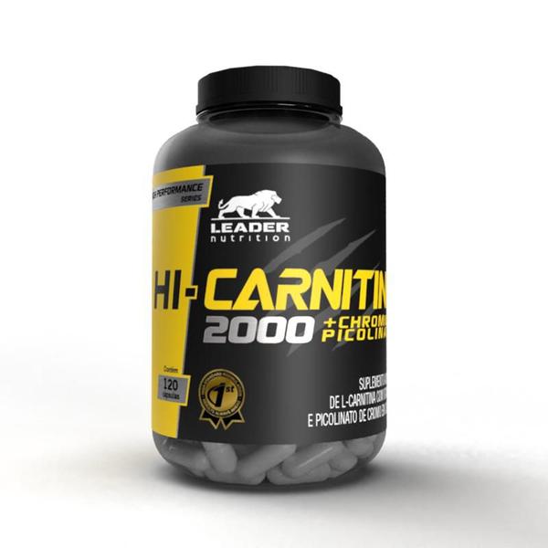 Imagem de Hi-Carnitine 2000 +Cromo 120 Capsula - Leader Nurtrion