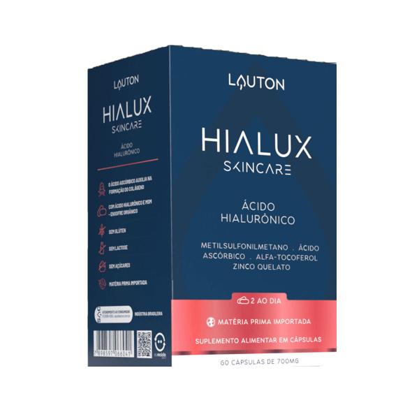 Imagem de Hialux Skincare Ácido Hialurônico 60 Cápsulas Lauton