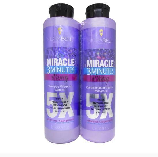 Imagem de Hidrabell Kit Miracle - Shampoo e Condicionador