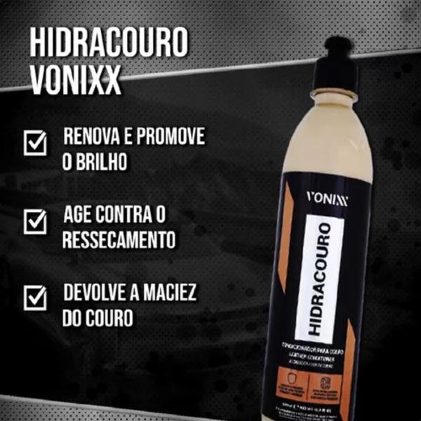 Imagem de Hidratante Couro E Condicionador - Hidracouro 500ml Vonixx