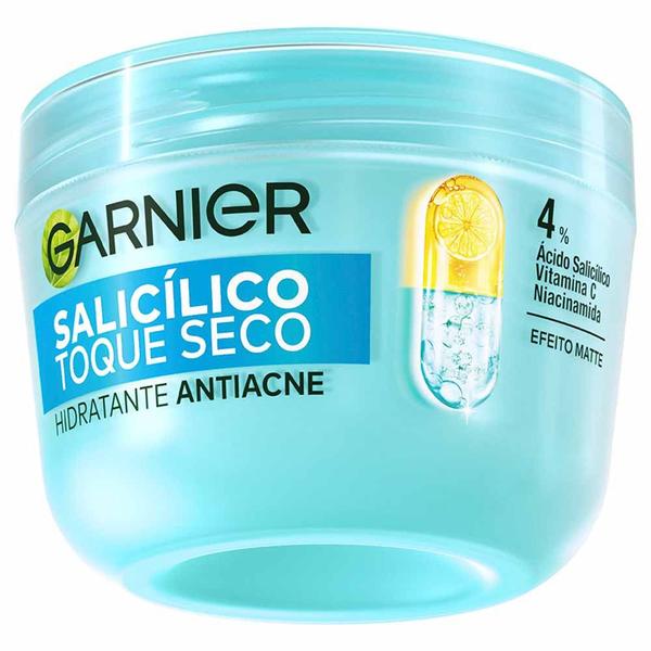 Hidratante Facial Antiacne Garnier Skin Salicílico Toque Seco Hidratante Facial Antiacne Garnier Skin Salicílico Toque Seco